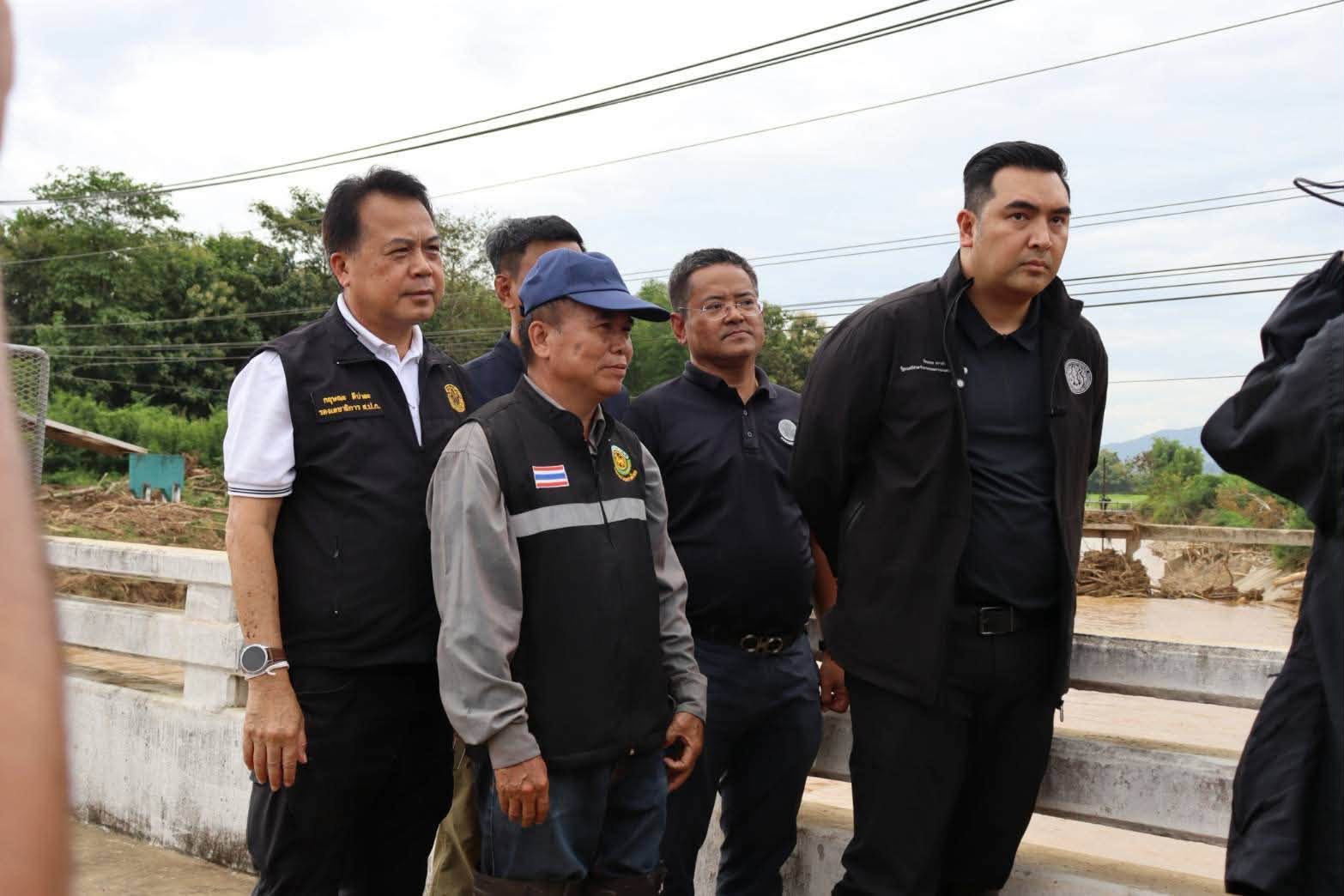 title - ส.ป.ก. ร่วมคณะ รมช.เกษตรฯ ลงพื้นที่น่าน ติดตามสถานการณ์อุทกภัย เร่งแผนเยียวยาฟื้นฟูเกษตรกร